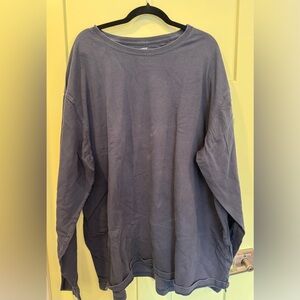 Duluth Trading Long Sleeved Blue Shirt